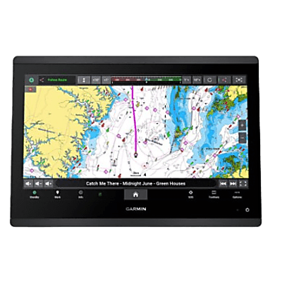 Plotter de Navegación Marina / Pantalla Táctil FHD IPS 15.6" / GPS + GLONASS + Galileo / Compatible con NMEA 2000 y 0183 / IPX7 / 2 Tarjetas microSD / 5000 Waypoints / 50 Tracks Guardados / 100 Rutas / Compatible con AIS y DSC