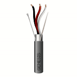 Bobina de 305 Metros de Cable 3 x 18 AWG / Riser / BLINDADO / Tipo FPLR, CMR, CL3R / Color Gris / Para Aplicaciones en Sistemas de Seguridad, Audio, Control y otras Aplicaciones