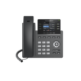 Teléfono IP Grado Operador, 3 líneas SIP con 6 cuentas, puertos Gigabit,PoE, pantalla a color 2.4", codec Opus, IPV4/IPV6 con gestión en la nube GDMS