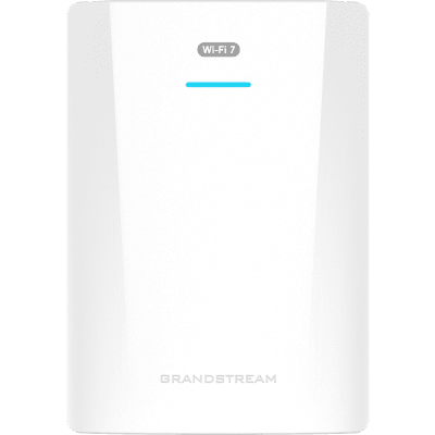 Punto de Acceso Wi-Fi 7 para Pared / GWN7670WM / MIMO 2x2:2 DL-UL OFDMA / Modulación 4096 QAM / 2.5G Ethernet PoE+ / Hasta 256 Clientes / QoS Avanzado / Cobertura 175 mts / Gestión Integrada y en la Nube