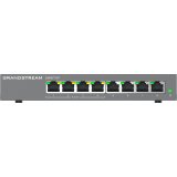 Switch de Red Administrable Capa 2 Lite / 8 Puertos Gigabit Ethernet / 4 Puertos PoE / VLAN / QoS / Snooping IGMP / Montaje en Pared y Escritorio / Compatible con GDMS