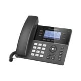 Teléfono IP Gama media de 6 Líneas con 4 teclas de función, 24 teclas de extensión BLF digital y conferencia de 5 vías PoE