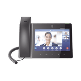 Video teléfono IP empresarial Android con pantalla táctil (1280x800) hasta 16 líneas y 16 cuentas SIP