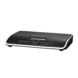 Conmutador IP-PBX de 4 puertos FXO + 2 FXS, 45 llamadas concurrentes, 500 usuarios y doble puerto Gigabit