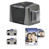 Kit de Impresora de tarjetas PVC DTC1250e/ Una Cara / Incluye: 2 Ribbons Color y Software/ 3 Años Garantia