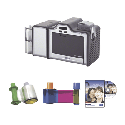 Kit Impresora Retransferencia HDP5000/ Doble Lado/ Incluye Ribbon, Film y Software/ 3 Años Garantía