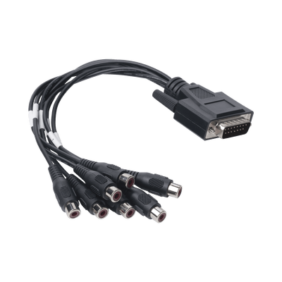 Adaptador de 7 entradas de Audio para DVR´s epcom y HIKVISION
