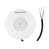 Micrófono Omnidireccional (360°) / Uso en Interior / Preamplificado para CCTV / Cancelación de Ruido Ambiental