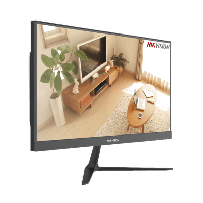 Monitor VA LED Full HD (1920 X 1080) de 23.8" / Ideal para CCTV, Oficina y Hogar / Entrada HDMI-VGA / Montaje VESA (100 X 100) / Uso 24/7 / Backlight E-LED / Ultra Delgado