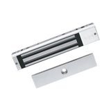 Chapa Magnética de 617 Lbs (280 Kg) / Montaje en Puerta Normal o de Vidrio / Certificado CE / Uso en Interior / Indicador LED / Magnetismo Anti-residual