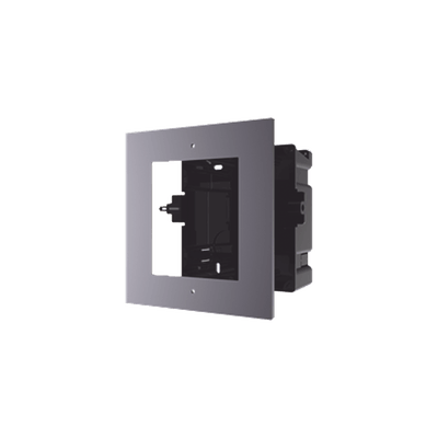 Base de 1 Espacio para EMPOTRAR Videoportero Modelo DS-KD8003-IME1