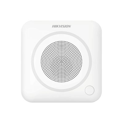 (AX PRO) Sirena Inalámbrica Interior / 105dB / Audio Intercom 85 dB / LED de Alerta