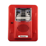 Sirena Estrobo, 12 Vcd, Multi-Candela 15 hasta 110 cd, Montaje En Pared, Color Rojo, Serie HEC3 (0500-05980) Hochiki