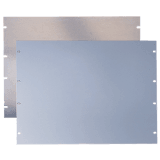 Tapa Ciega Para Rack Estándar de 19in, Plano, de Acero, 2 UR, Color Gris