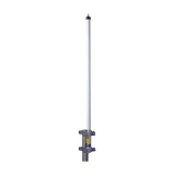 Antena base UHF 440-460 MHz, Fibra de Vidrio, 10 dB de Ganancia, Serie HX para Climas Extremos
