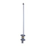Antena base VHF 165-174 MHz, Fibra de Vidrio, 6 dB de Ganancia, Serie HX para Climas Extremos