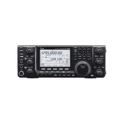 Radio Móvil tri banda HF/VHF/UHF de Rx 0.030-60.000MHz, 136-174MHz, 420.00-480.00MHz, Tx 1.8-29.700MHz USB 50-54MHz, 144-148MHz, 430-450MHz modos de operación USB, LSB, CW, RTTY (FSK), FM, AM, DV (con UT-121)