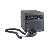 Radio móvil aéreo base IC-A220 con fuente de poder PS-80 incluida.