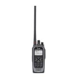 Radio digital NXDN con pantalla a color en la banda de VHF, rango de frecuencia 136-174MHz, 1024 canales, teclado DTMF, sumergible IP68, encriptación DES, GPS, bluethooth. no incluye cargador ni antena.