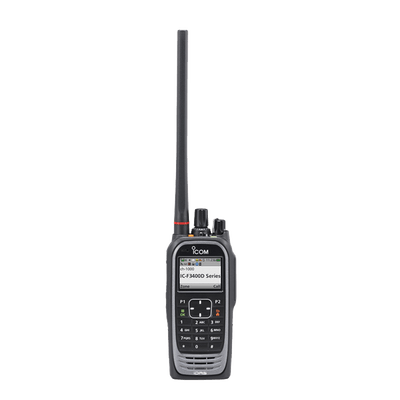 Radio digital NXDN con pantalla a color en la banda de VHF, rango de frecuencia 136-174MHz, 1024 canales, teclado DTMF, sumergible IP68, encriptación DES, GPS, bluethooth. no incluye cargador ni antena.