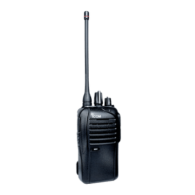 Radio Portátil Digital / 400-470 MHz / TRUNKING Mono-sitio / 16 canales / 5W de Potencia / batería, cargador, antena y clip incluidos.