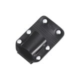 Soporte de piel para radios portátiles con clip.