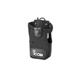 Funda de Nylon, clip-cinto y correa de broche frontal, para IC-F3003/ 4003, IC-F3103D/ 4103D, IC-F3210D/ 4210D.