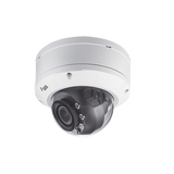 Cámara IP Domo Antivandálico | Calefactor 2MP (H265) | Lente MOTORIZADO Varifocal 2.8-12mm | Exterior | Entrada / Salida de Audio y Alarma | IR 20m | WDR 120dB