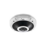 Cámara Fisheye 12MP | IK10/IP67 | Vista en 180°/360° | WDR | microSD | Intelligent Codec | IR 15m | Failover | Audio de Dos Vías