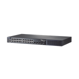 Switch PoE 802.3af/at | DirectIP Gigabit | 24 puertos RJ45 | 4 Puertos Fibra Óptica | 380W PoE