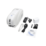 kit impresora de tarjetas PVC/ Una Cara / Incluye Cinta Full Color, Software, 100 tarjetas PVC, Kit limpieza