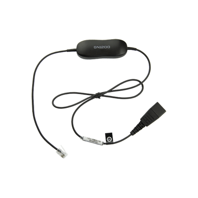 Cable para diademas BIZ1500, BIZ2300 y BIZ2400, para compatibilidad con telefonos AVAYA 96xx/16xx QD a RJ-9 (88001-03)
