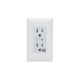 (ZWAVE) Tomacorriente con señal inalambrica Z-WAVE, compatible con HUB HC7, C8, puede ser un panel de alarma L5210, L7000 con Total Connect y Alarm.Com
