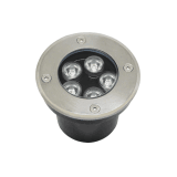 Luminario Empotrar en Piso / Uso en Exterior IP66 / Multivoltaje 110-240V~ 60Hz / Temperatura de Color 6500K / Ángulo de Luz 36° / Aleación de Aluminio y Vidrio Templado / No Dimeable