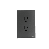 Placa con 2 Toma Corriente Duplex 2P Y T 10 - 15 A 127 V 60 Hz