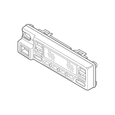 Reemplazo para la Tapa Frontal para Radios Móvil Kenwood Modelos TK-780H, 880H.
