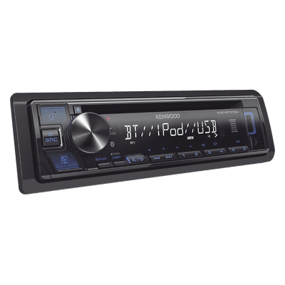 Paquete de Autoestereo con 2 Bocinas KENWOOD, MP3 y Control Remoto