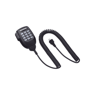 Micrófono de uso Rudo con DTMF, cumple MIL-STD-810 e IP54. Compatible con radios móviles Serie NX-3000/5000, TK-7302/8302/7360/8360