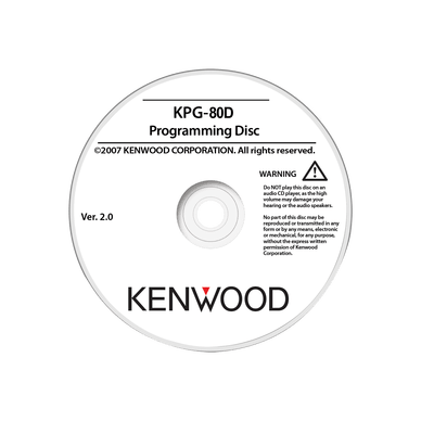 Software de programación y ajuste en Windows. Para radios KENWOOD, para modelos TK7100 y TK8100.