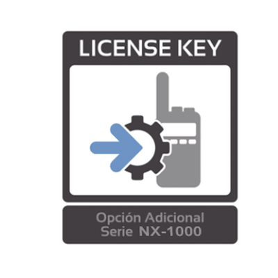 Licencia para agregar modo DMR Tier II convencional para radios NX-1200N /1300N /1700HN /1800HN