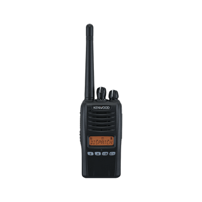 136-174 MHz,5 Watts,con pantalla de 8 caracteres y 4 teclas frontales.Incluye Batería, Antena, cargador y clip.