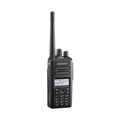 Radio portátil UHF 400-520 MHz, 260 Canales, Digital NXDN-DMR-Análogo, GPS, Bluetooth, IP67, 2 Pines, Intrínsecamente Seguro, Inc. Batería-Antena-Cargador-Clip