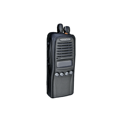 Radio KENWOOD 136-174 Mhz, 512 Canales, 5 W. Requieren antena, batería y cargador.