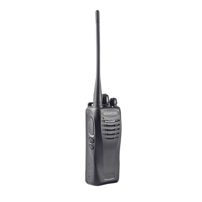 450-520 MHz 5 W, 16 Canales, 2 teclas programables, GPS, FleetSync, MIL-STD-810, Incluye antena, batería, cargador y clip.