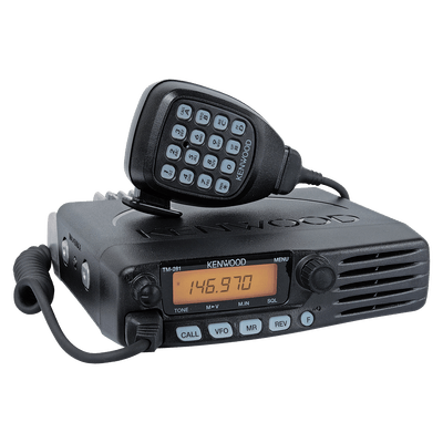 Radio Móvil de VHF para Radioaficionados (incluye micrófono). 65W, Tx: 144 - 148 MHz Rx: 136 - 174 MHz.