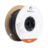 Carrete de Fibra Óptica Monomodo con Conectores LC-LC Duplex, Reforzada con Kevlar, de 100 metros, Para instalaciones subterráneas por tubería