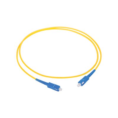 Jumper de Fibra Óptica Monomodo SC/SC Simplex de 1 metro