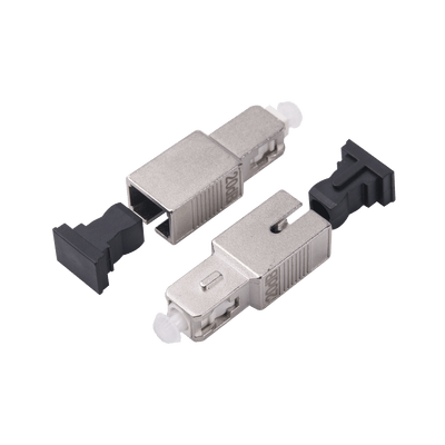 Atenuador óptico macho-hembra con conector SC/UPC de 15dB para fibra Monomodo