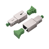 Atenuador óptico macho-hembra con conector SC/APC de 15dB para fibra Monomodo