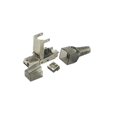 Plug RJ45 Blindado Categoría 6A -Sin herramienta, para terminación en campo